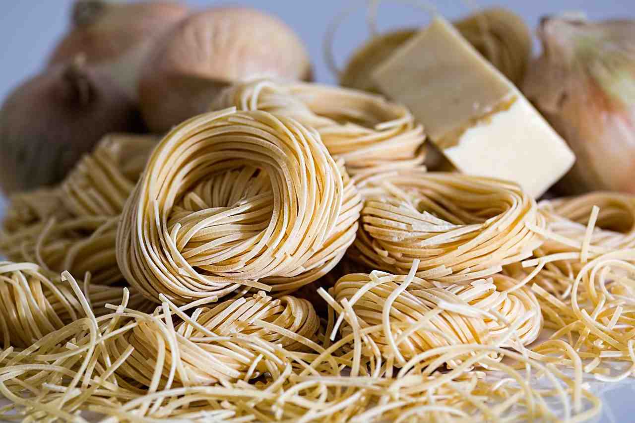 pâtes, spaghetti, nouille